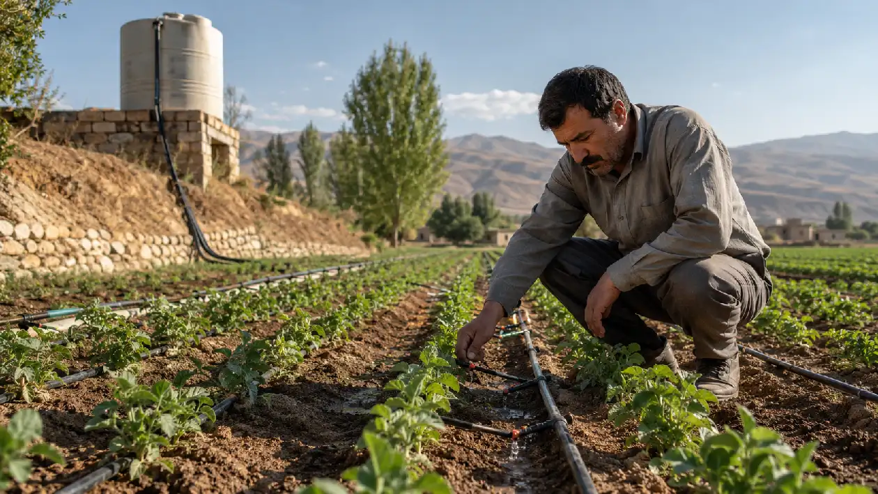 آبیاری قطره ای