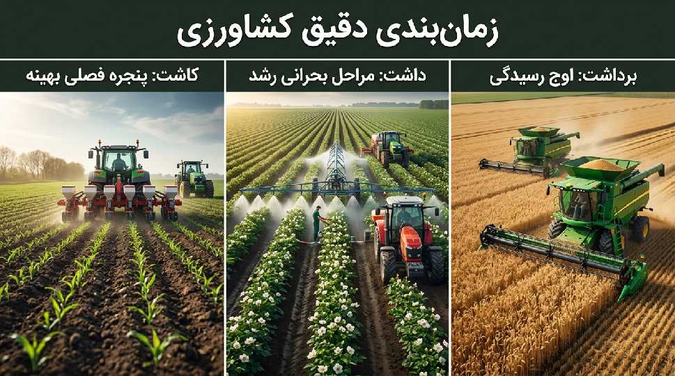 راهنمای مزارع بهره ور