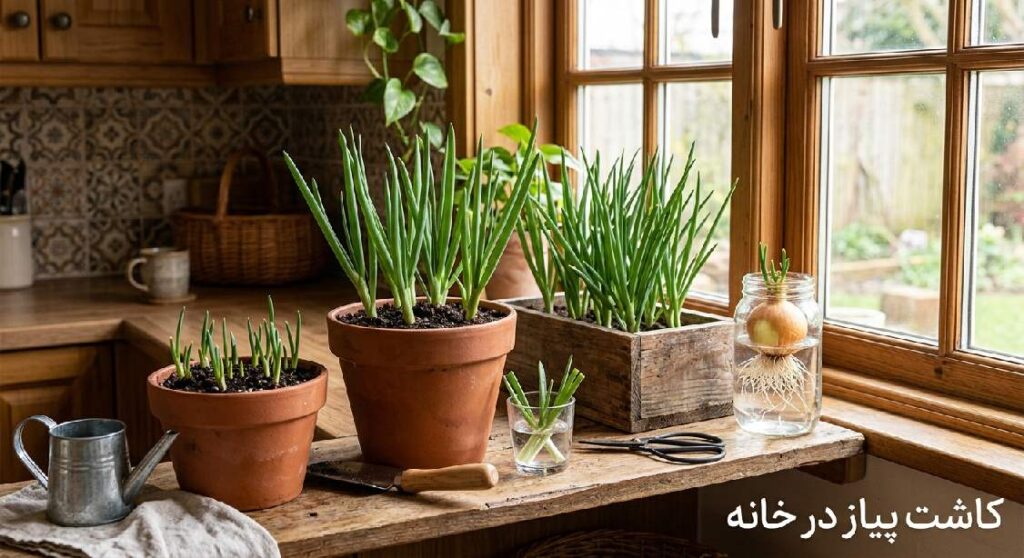 همه چیز در مورد کاشت پیاز