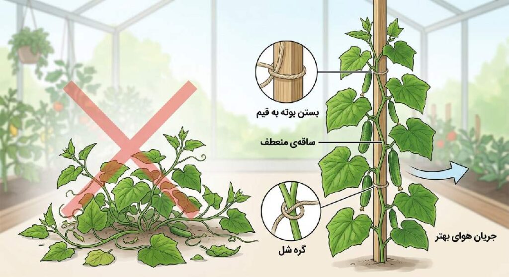 صفر تا صد کشت خیار