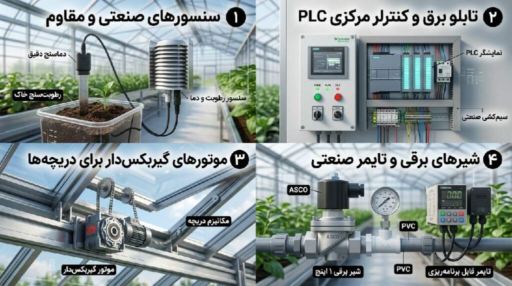 سیستم هوشمند گلخانه