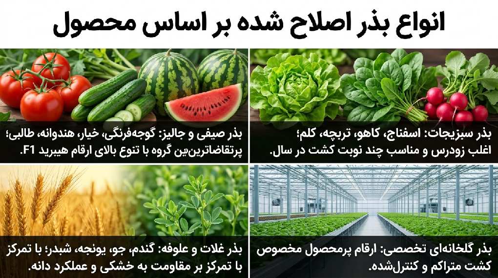 بذر اصلاح شده چیست