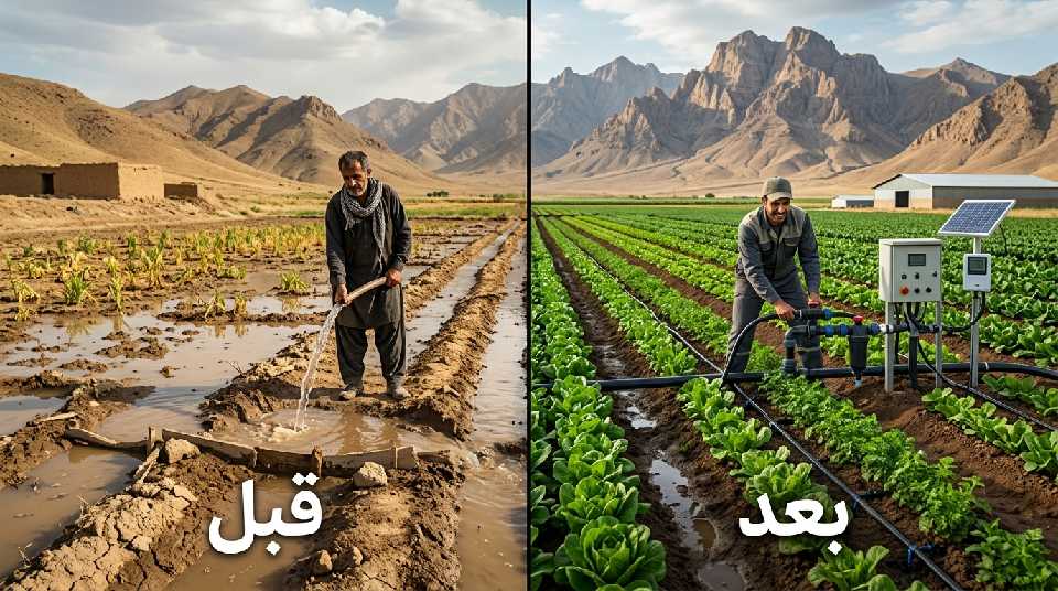 بهره وری آب در بخش کشاورزی