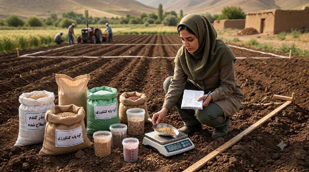 نیم جریب چند متر است